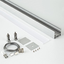 LED Aluminium profile for LED strip 4035B