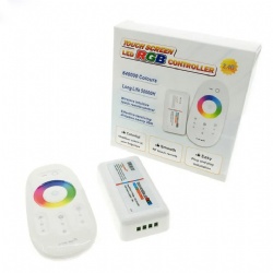 DC 12/24 V 2.4G wireless touch screen RGBW Controller for led strip light