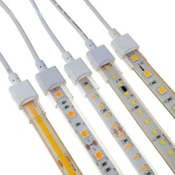 LED waterproof strip connector 8mm 10mm 2pin 3pin 4pin COB strip connector